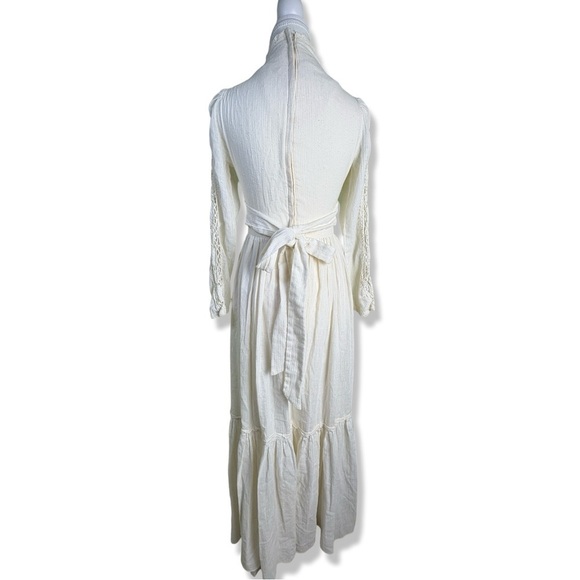 GUNNE SAX by Jessica San Francisco VINTAGE 70s Cotton Long Dress - Picture 2 of 9